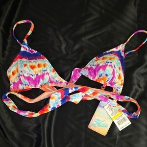 Hobie Women's Multicolor Bikini Top